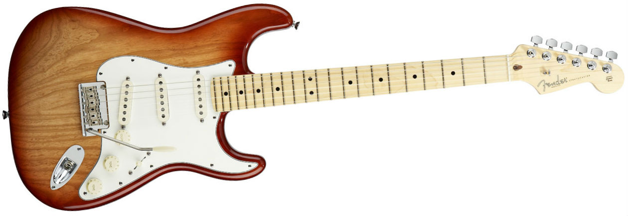 ギター Fender American Standard Stratocaster MN Fender American Standard Stratocaster, MN, Sienna Sunburst