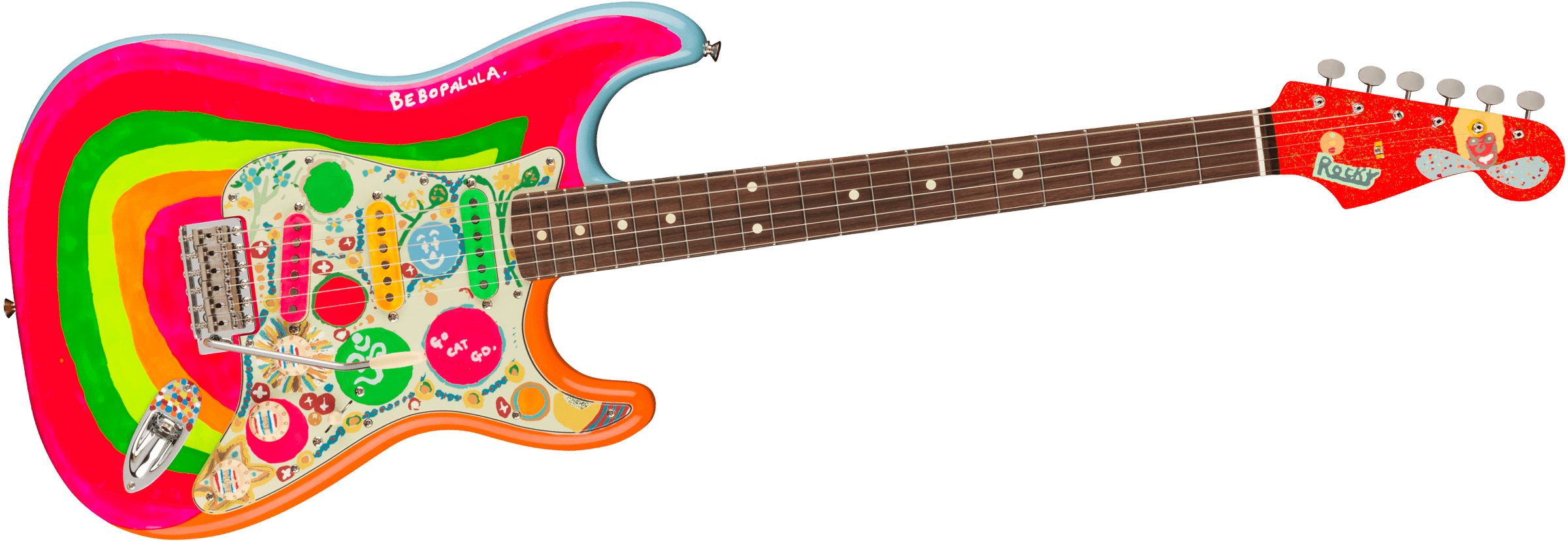 Fender George Harrison Rocky Stratocaster - Hand Painted Rocky