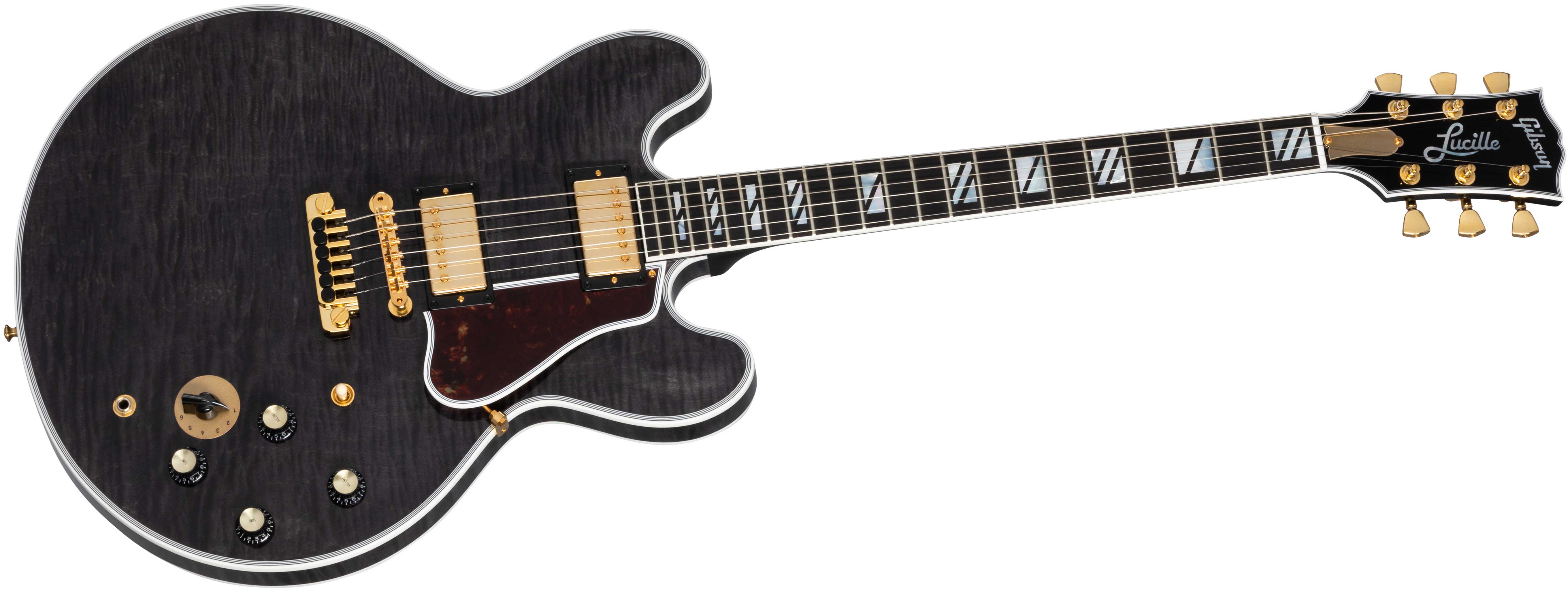 Gibson Custom B.B. King Lucille Legacy Transparent Black Gino Guitars