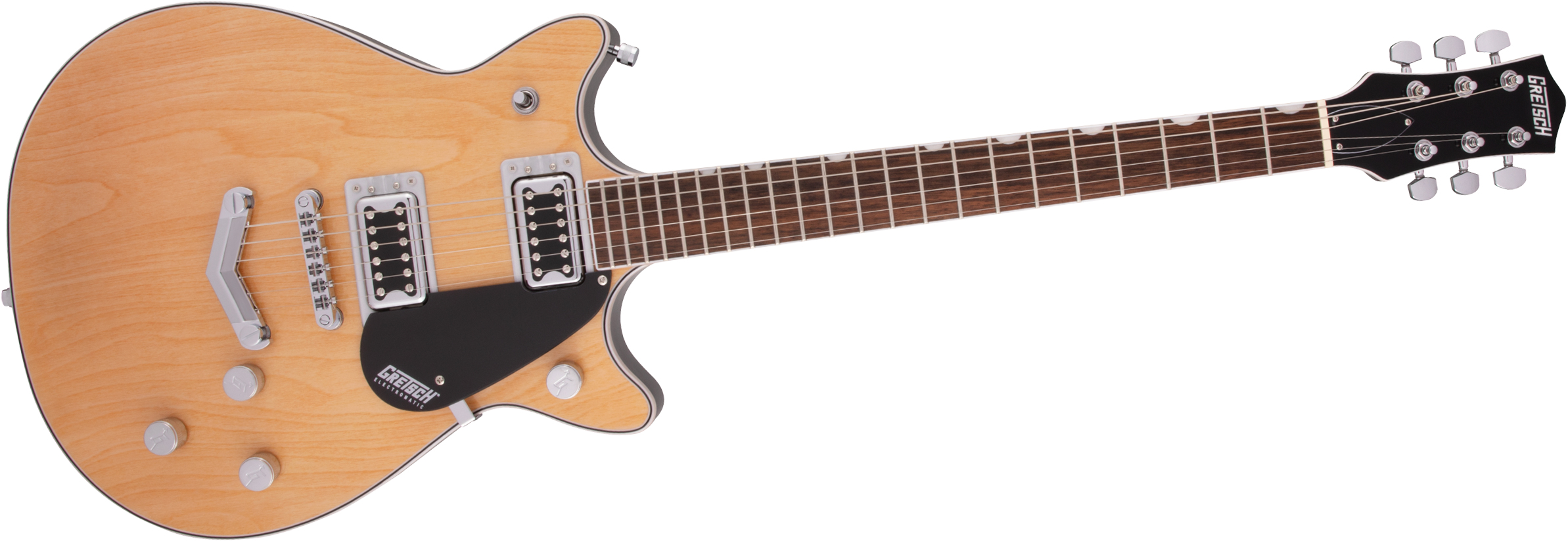 Gretsch G5222 Electromatic Double Jet BT With V Stoptail Natural Gino Guitars