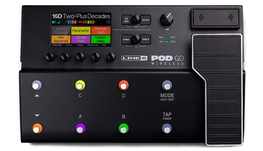 ギター LINE6 pod GO  WIRELESS Line 6 POD GO Wireless | Gino Guitars
