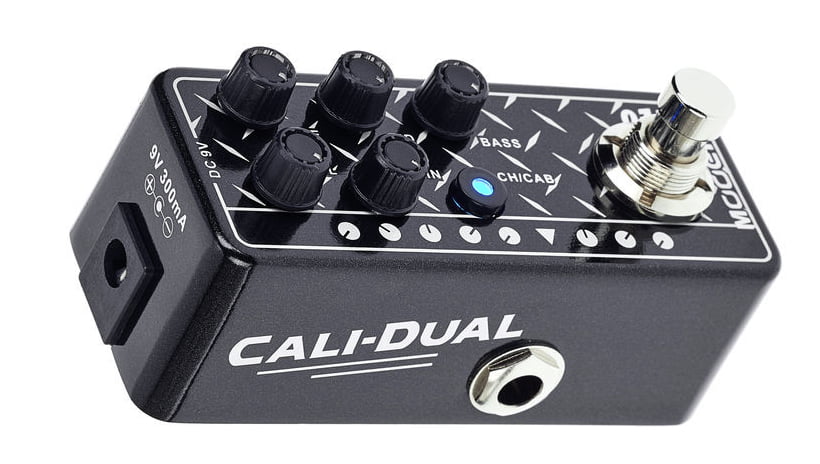 Mooer Micro preamp 011 90’s l Plate Mooer Micro Preamp 011 Cali-Dual Electric guitar preamp