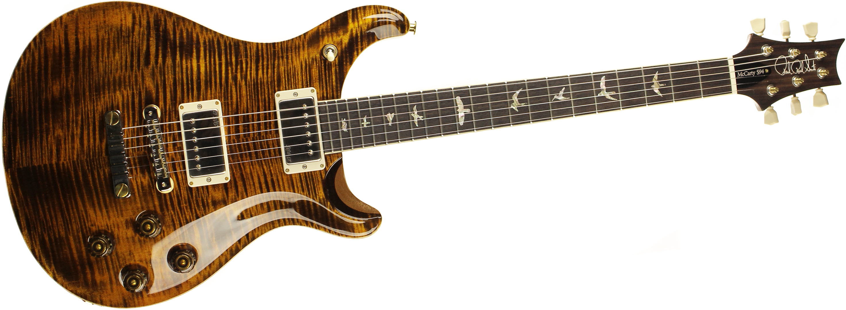 ギター Paul Reed Smith PRS McCarty 594 10Top Paul Reed Smith McCarty 594 10-Top - Yellow Tiger | Gino Guitars