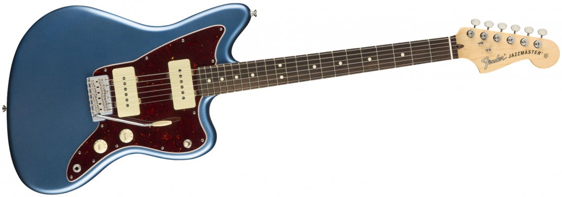 Fender American Performer Jazzmaster - RW SBL - Click Image to Close