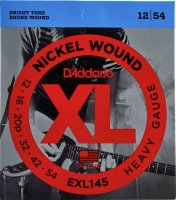 D'Addario EXL145 Nickel Wound, Heavy, 12-54