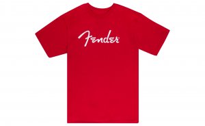 Fender Spaghetti Logo T-Shirt Dakota Red - M