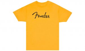 Fender Spaghetti Logo T-Shirt Butterscotch Blonde - XL