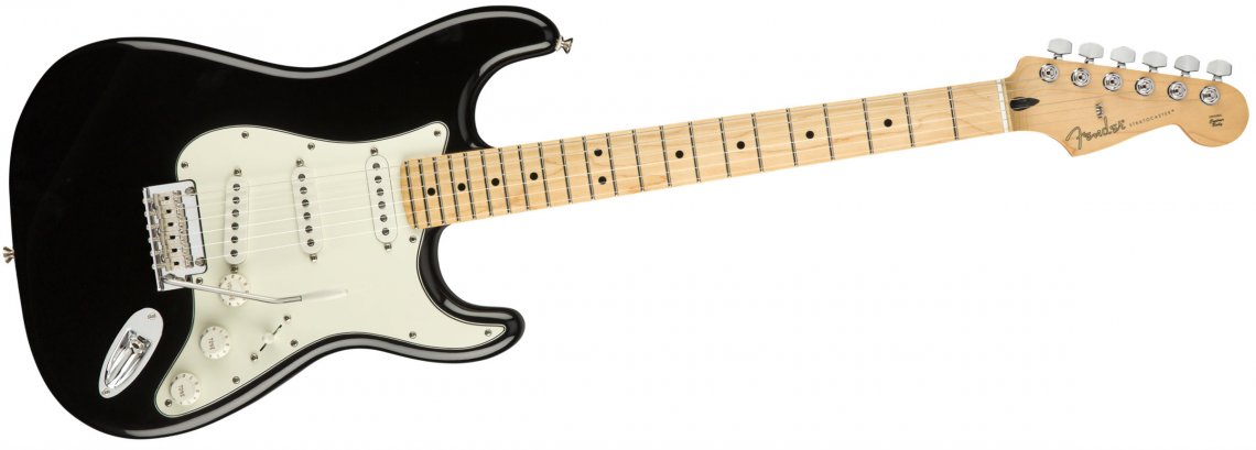 Fender Player Stratocaster - MN BK - Click Image to Close