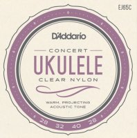 D'Addario EJ65C Pro-Arté Nylon Ukulele, Concerto