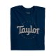 Taylor Two-Color Logo T-Shirt Navy - S