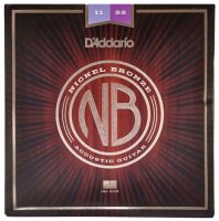 D'Addario NB1152 Nickel Bronze, Custom Light, 11-52