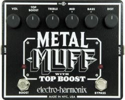 Electro Harmonix Metal Muff with Top Boost