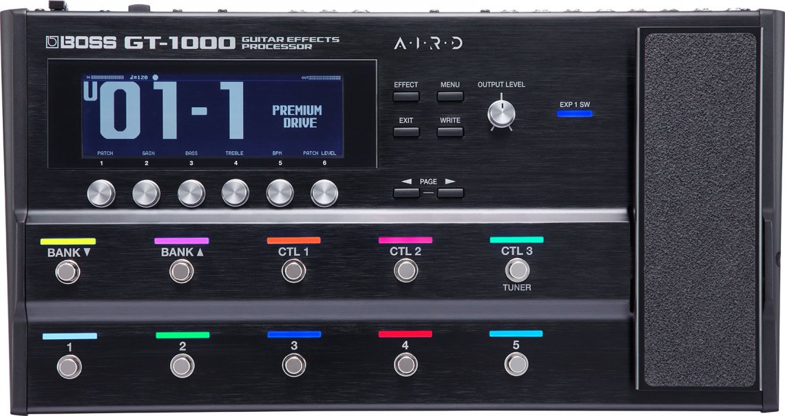 Boss GT-1000 Guitar Effects Processor - Click Image to Close