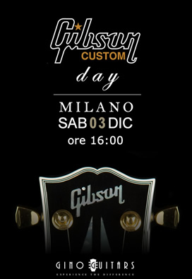 Evento Gibson Custom Shop - Made2Measure Event