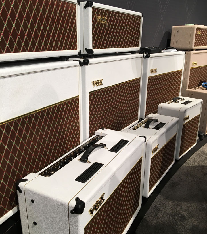 NAMM 2017: Vox presenta la AC Series White Bronco - Ltd Edition