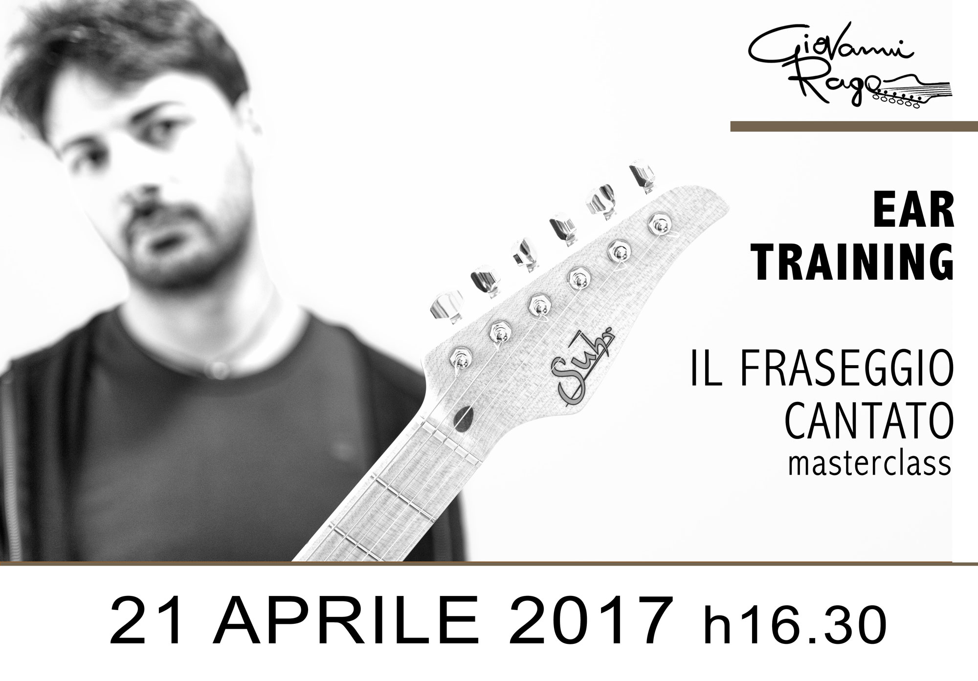 Masterclass Ear Training - Il fraseggio cantato Masterclass Ear Training - Il fraseggio cantato