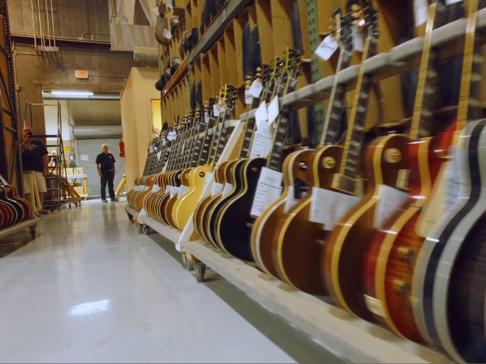 Gino Guitars al Gibson Custom Shop