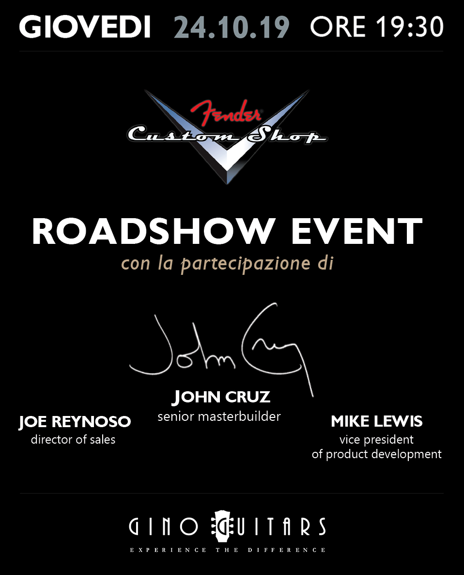 John Cruz - Fender Custom Shop Roadshow