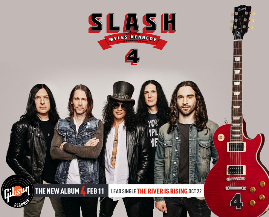 Il nuovo album di Slash, "4"