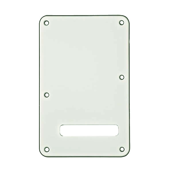 Fender Stratocaster Single Slot Backplate - MG - Click Image to Close