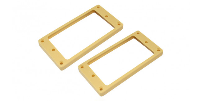 Allparts Curved Humbucking Pickup Ring Set for Epiphone&reg; - CR