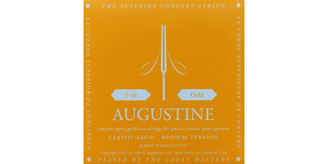 Augustine Classic Gold Medium Tension