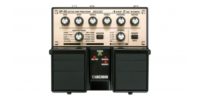 Boss GP-20 Amp Factory