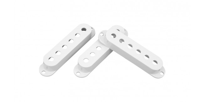 DiMarzio DM2001W Strat&reg; Pickup Covers - WH