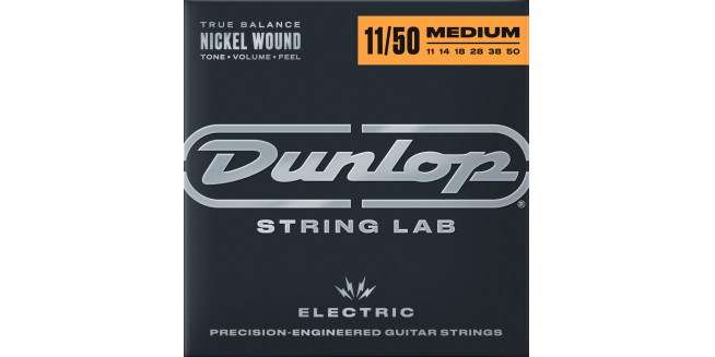 Dunlop Nickel Wound Electric Guitar Strings 11/50