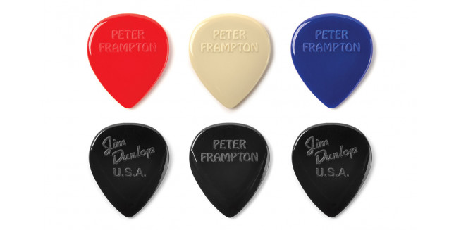 Dunlop Peter Frampton Vintage Jazz Teardrop Player's Pack