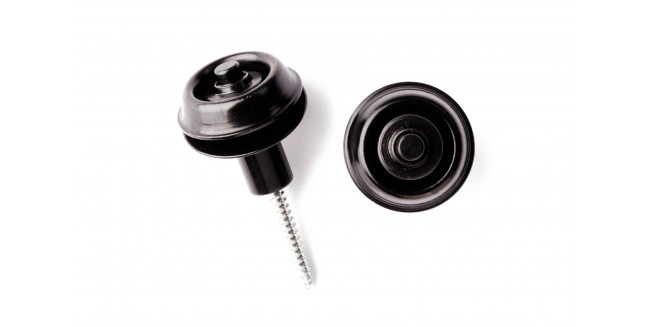 Dunlop SLS1403 Flush Mount StrapLok - BK