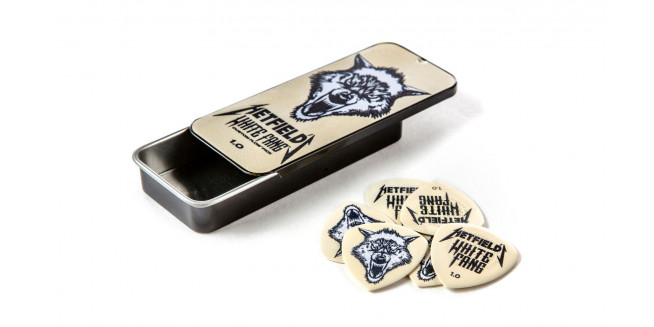 Dunlop White Fang Pick Tin 1.00mm