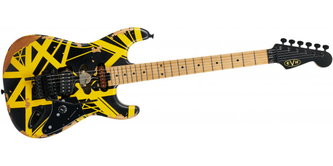EVH Striped Series Frankenstein Frankie Relic Limited Edition - BKY