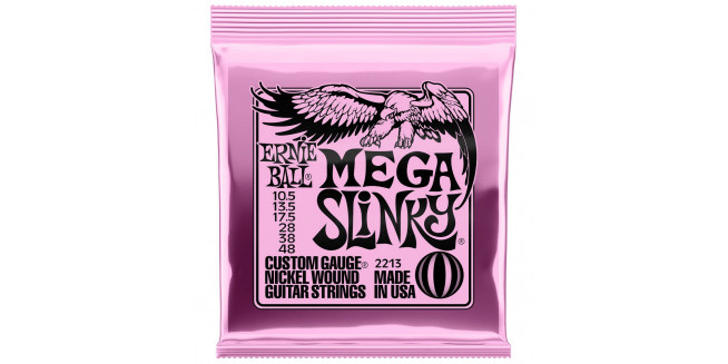 Ernie Ball 2213 Mega Slinky 10.5/48 Ernie Ball 2213 Mega Slinky 10.5/48
