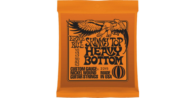 Ernie Ball 2215 Skinny Top Heavy Bottom 10/52 Ernie Ball 2215 Skinny Top Heavy Bottom 10/52