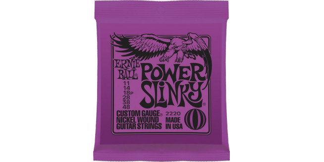 Ernie Ball 2220 Power Slinky 11/48 Ernie Ball 2220 Power Slinky 11/48