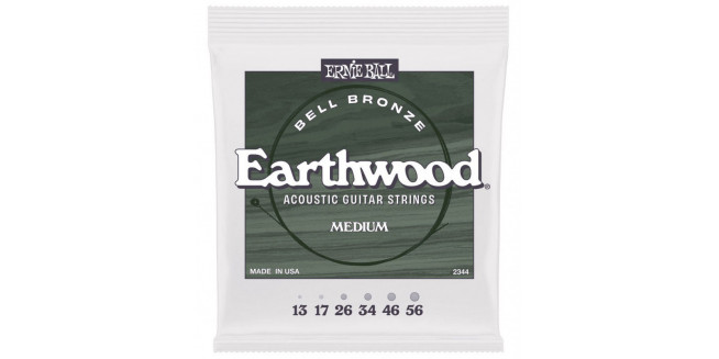 Ernie Ball 2344 Earthwood Bell Bronze 13/56 Light