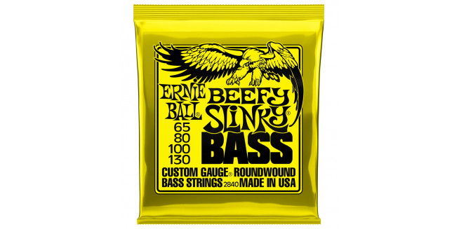 Ernie Ball 2840 Nickel Wound Beefy Slinky 65/130