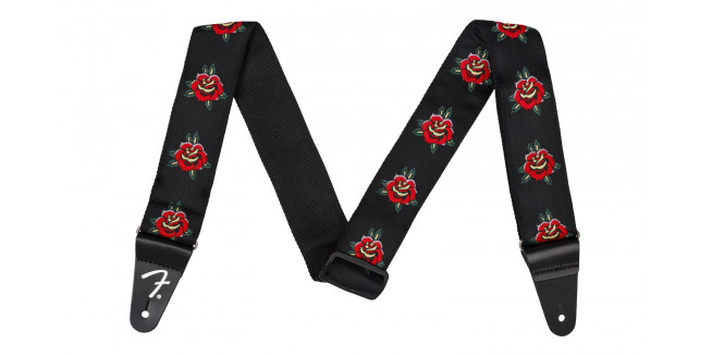 Fender 2" Rose Strap - RD