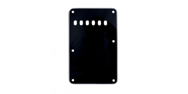 Fender 3-Ply Stratocaster 6-Holes Backplate - BK Fender 3-Ply Stratocaster 6-Holes Backplate - BK