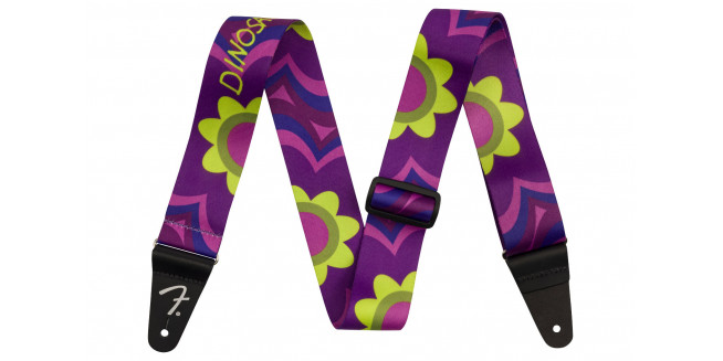 Fender J Mascis Magenta Flower Strap