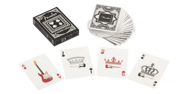 Fender Playing Cards