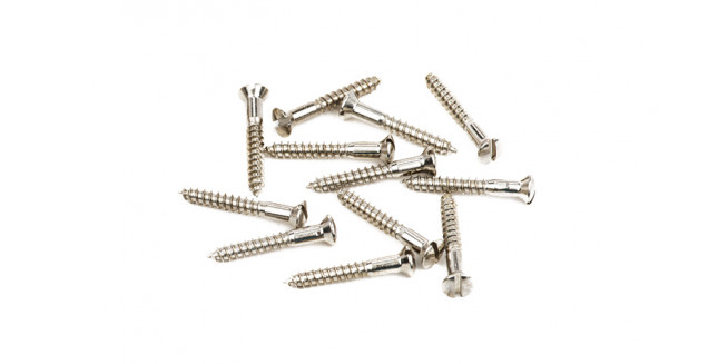Fender Pure Vintage Slotted Bridge/Strap Button Mounting Screws