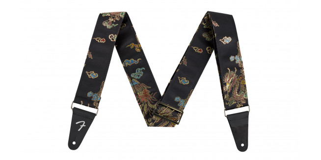 Fender Satin Dragon Strap - BK