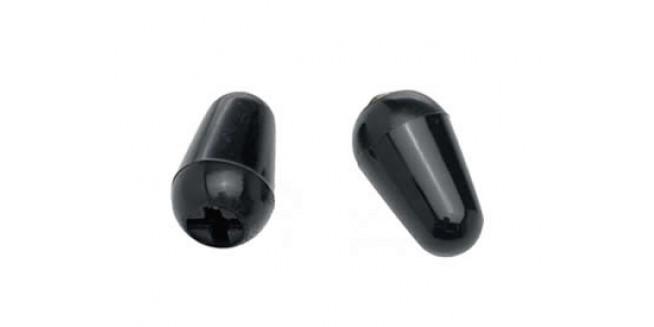 Fender Stratocaster Switch Tips - BK Fender Stratocaster Switch Tips - BK