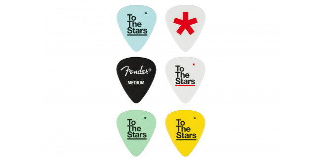 Fender Tom Delonge 351 Celluloid Picks Fender Tom Delonge 351 Celluloid Picks