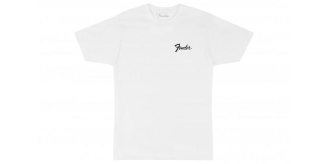 Fender Transition Logo T-Shirt White - S