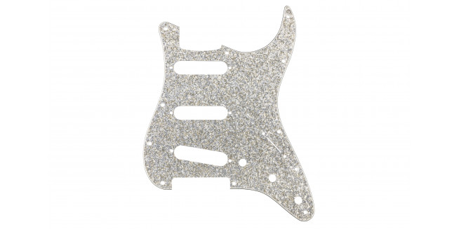 Fender Modern Strat 11 Hole Pickguard Hybrid Glass / Glitter - SK