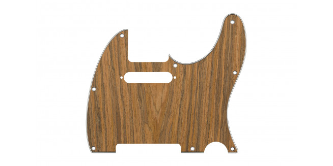 Fender Modern Tele 8 Hole Rosewood Pickguard