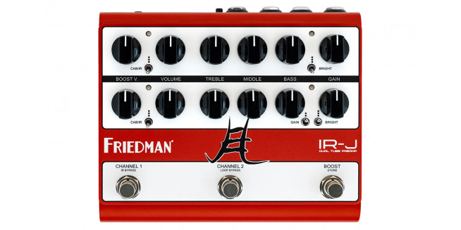 Friedman IR-J Jake E Lee Signature Dual Tube Preamp